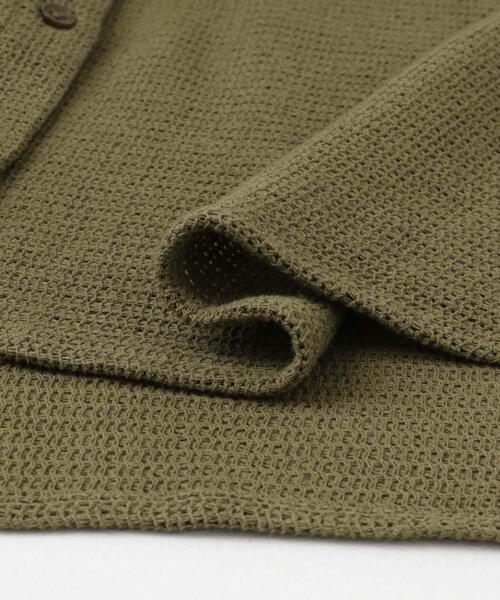 ITEMS URBANRESEARCH(アイテムズ アーバンリサーチ)の「メッシュルーズシャツ(シャツ/ブラウス・レディース・カーキ/ベージュ・FREE)」の16枚目の写真