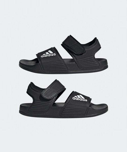 ADIDAS KIDS★Adilette Sandal キッズ サンダル ホワイト17-21cm ホワイト（白）系 adidas(アディダス) キッズサンダル(ベビー