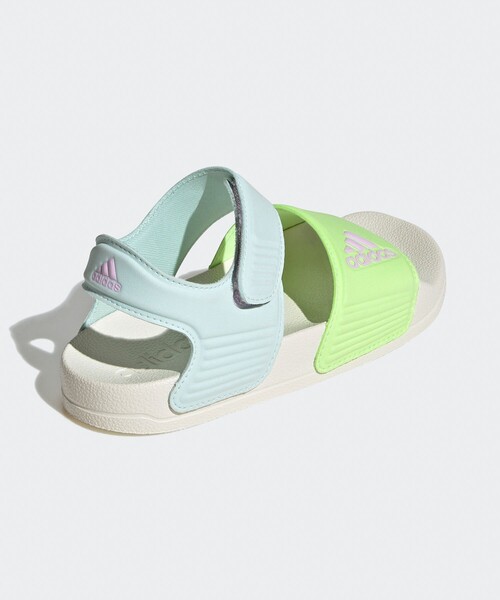ADIDAS KIDS★Adilette Sandal キッズ サンダル ホワイト17-21cm KIDS/キッズ】【adiddas/アディダス】ADILETTE SANDAL K