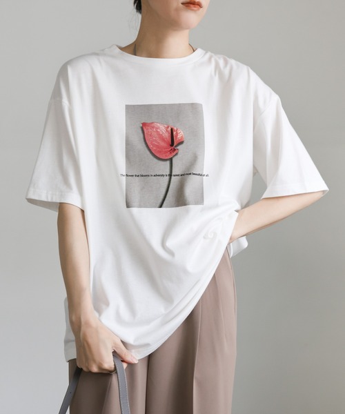 mocaちゃんセレクト セール】オーバーサイズオリジナルプリントTシャツ（Tシャツ