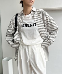 オーバーサイズオリジナルプリントTシャツ