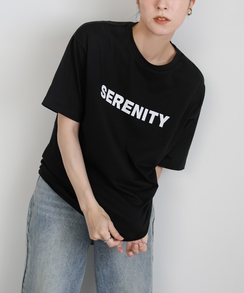 オーバーサイズオリジナルプリントTシャツ