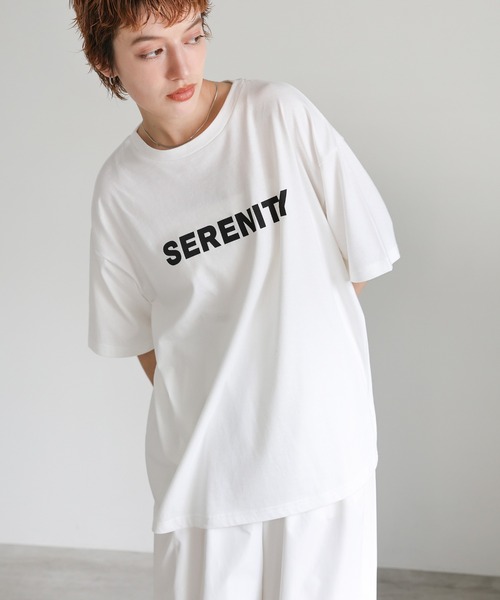 オーバーサイズオリジナルプリントTシャツ