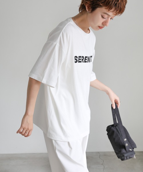 オーバーサイズオリジナルプリントTシャツ