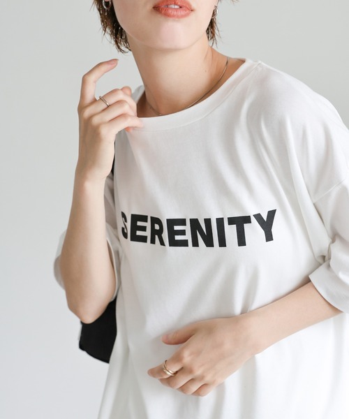 オーバーサイズオリジナルプリントTシャツ