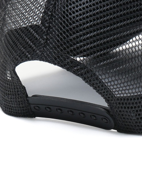 X-girl（エックスガール）の「STAR AND FACE TRUCKER CAP（キャップ・レディース・ベージュ/カモフラージュ/ブラック・ONE SIZE）」の9枚目の写真