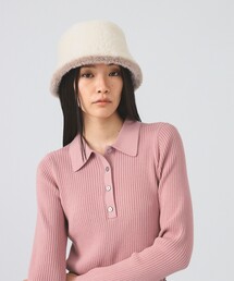 Ray BEAMS | 2トーン シャギー ハット(ハット)