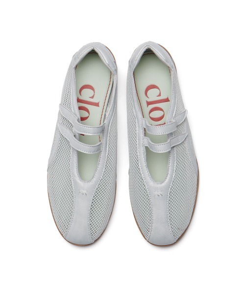 clor（クロル）の「TWIN MESH SNEAKERS（スニーカー・レディース・シルバー系/ブラック/クリーム/シルバー/ベージュ・23.5cm/24.0cm/24.5cm/25.0cm/23.0cm）」の5枚目の写真