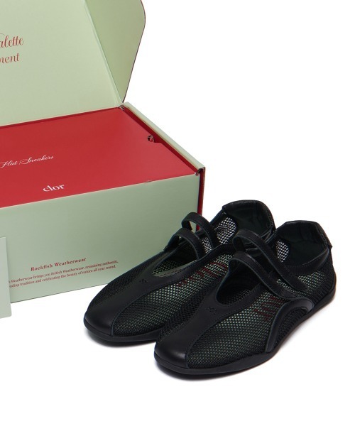 clor（クロル）の「TWIN MESH SNEAKERS（スニーカー・レディース・シルバー系/ブラック/クリーム/シルバー/ベージュ・23.5cm/24.0cm/24.5cm/25.0cm/23.0cm）」の10枚目の写真