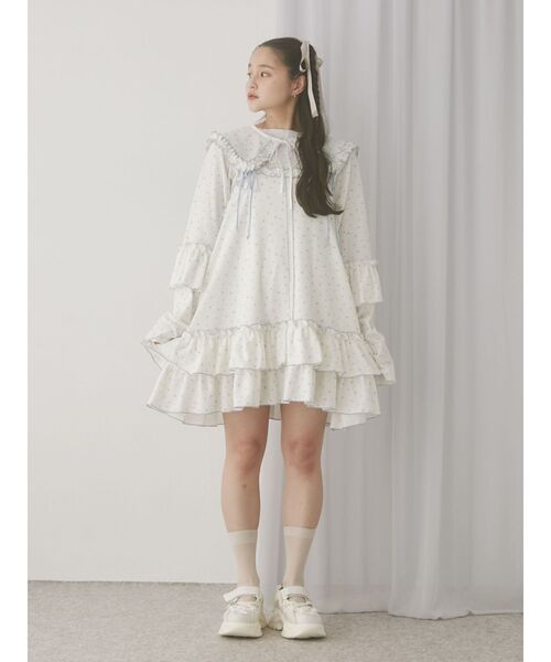 flower waffleつけ襟（付け襟）｜merry jenny（メリージェニー）の