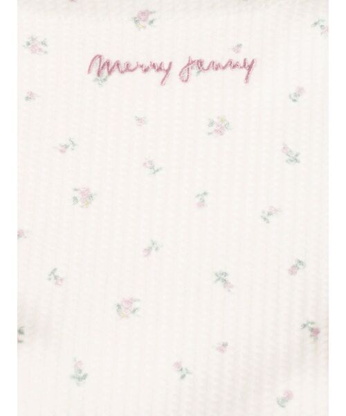 merry jenny（メリージェニー）の「flower waffleつけ襟（付け襟・レディース・ピンク/ブルー・FREE）」の3枚目の写真