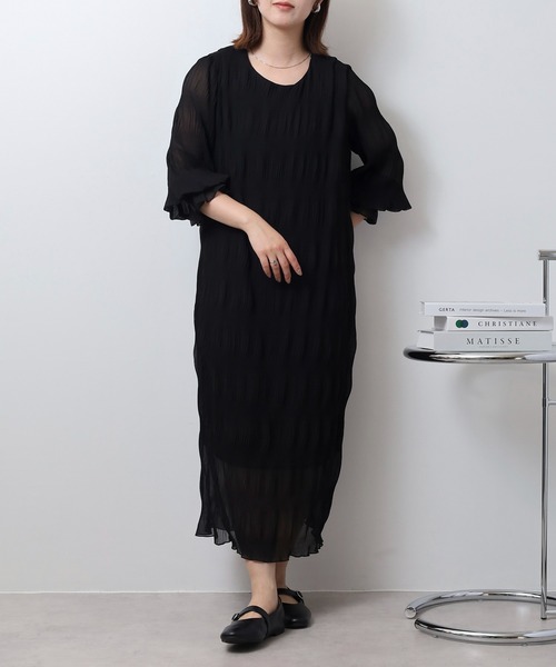 新品　プリーツロングワンピース　F 新品 プリーツロングワンピース F｜Yahoo!フリマ（旧PayPayフリマ）