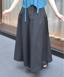 axes femme | ジップ付パイピングスカート(スカート)