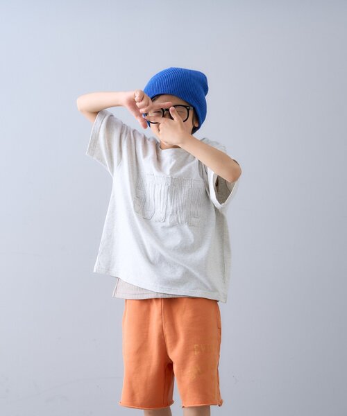 CIAOPANIC TYPY(チャオパニックティピー)の「【KIDS】ピグメント加工スウェットプリントショーツ(その他パンツ・キッズ・オレンジ/グレー/チャコールグレー・SMALL/MEDIUM/LARGE/X-LARGE/XX-LARGE)」の22枚目の写真