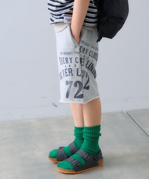 CIAOPANIC TYPY(チャオパニックティピー)の「【KIDS】ピグメント加工スウェットプリントショーツ(その他パンツ・キッズ・オレンジ/グレー/チャコールグレー・SMALL/MEDIUM/LARGE/X-LARGE/XX-LARGE)」の14枚目の写真