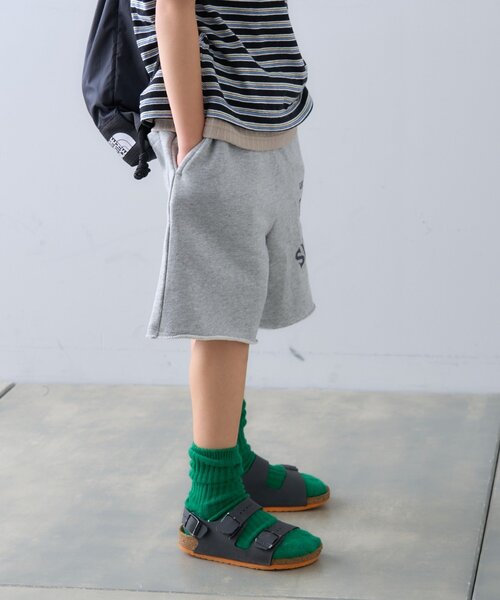 CIAOPANIC TYPY(チャオパニックティピー)の「【KIDS】ピグメント加工スウェットプリントショーツ(その他パンツ・キッズ・オレンジ/グレー/チャコールグレー・SMALL/MEDIUM/LARGE/X-LARGE/XX-LARGE)」の13枚目の写真