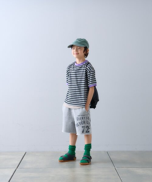 CIAOPANIC TYPY(チャオパニックティピー)の「【KIDS】ピグメント加工スウェットプリントショーツ(その他パンツ・キッズ・オレンジ/グレー/チャコールグレー・SMALL/MEDIUM/LARGE/X-LARGE/XX-LARGE)」の12枚目の写真