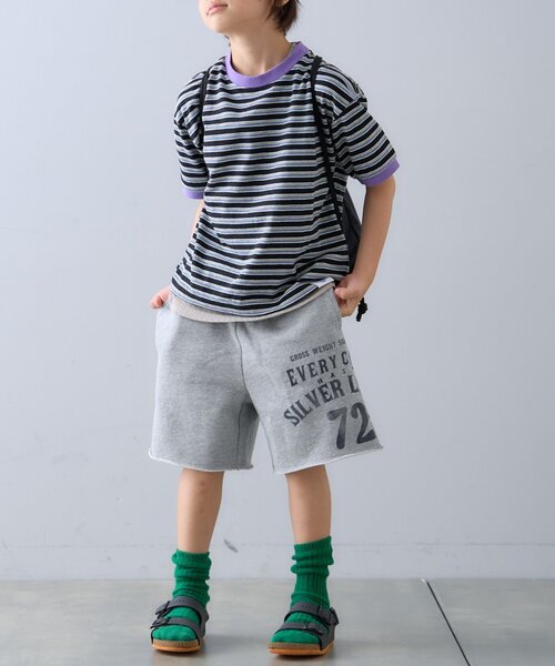 CIAOPANIC TYPY(チャオパニックティピー)の「【KIDS】ピグメント加工スウェットプリントショーツ(その他パンツ・キッズ・オレンジ/グレー/チャコールグレー・SMALL/MEDIUM/LARGE/X-LARGE/XX-LARGE)」の11枚目の写真