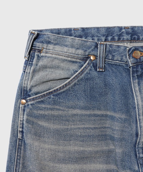 Wrangler（ラングラー）の「《別注》【Wrangler/ラングラー】WIDE FLARE JEAN / UNISEX（デニムパンツ・メンズ・ブラック/ブルー系その他4/ブルー系その他5・25/27/29/31/33/35）」の8枚目の写真