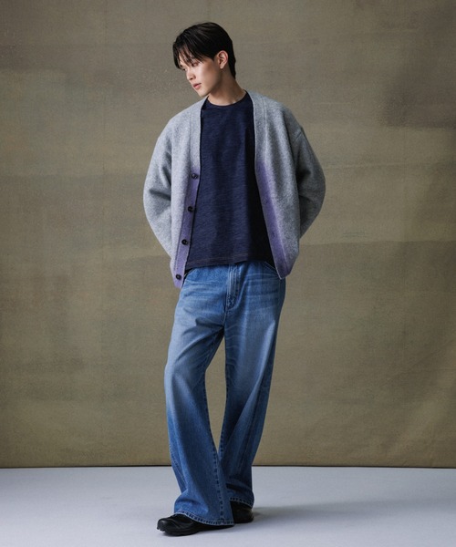 Wrangler（ラングラー）の「《別注》【Wrangler/ラングラー】WIDE FLARE JEAN / UNISEX（デニムパンツ・メンズ・ブラック/ブルー系その他4/ブルー系その他5・25/27/29/31/33/35）」の21枚目の写真