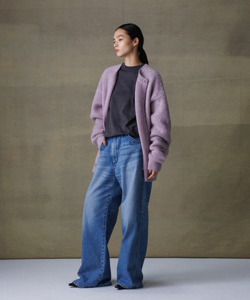 Wrangler（ラングラー）の「《別注》【Wrangler/ラングラー】WIDE FLARE JEAN / UNISEX（デニムパンツ・メンズ・ブラック/ブルー系その他4/ブルー系その他5・25/27/29/31/33/35）」の19枚目の写真