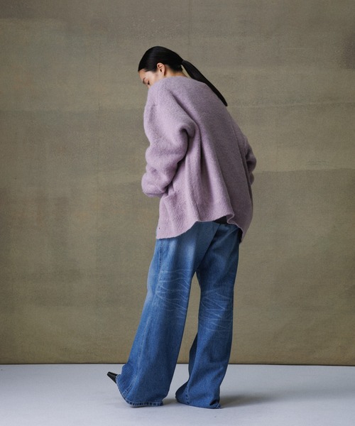 Wrangler（ラングラー）の「《別注》【Wrangler/ラングラー】WIDE FLARE JEAN / UNISEX（デニムパンツ・メンズ・ブラック/ブルー系その他4/ブルー系その他5・25/27/29/31/33/35）」の17枚目の写真