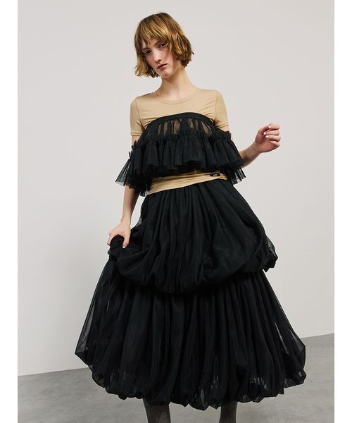 スカート sorin Jellyfish Tulle skirt Jellyfish Tulle skirt（膝丈/ミディ丈スカート）｜SORIN