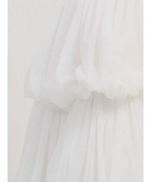 SORIN（ソリン　）の「Jellyfish Tulle skirt/ジェリーフィッシュチュールスカート（スカート・レディース・ホワイト/ブラック/ライトブラウン・38）」の13枚目の写真
