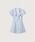 LA POMME petiti|~Ev`j́uPreppy Style Stripe Tie Dressis[Xjvbu[