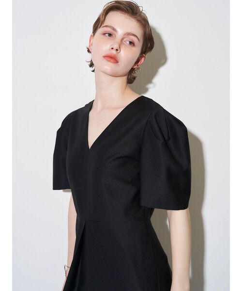 ELENDEEK(エレンディーク)の「センタータックオールインワン(つなぎ/オールインワン・レディース・ベージュ/ブラック・02/01)」の13枚目の写真