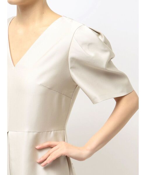 ELENDEEK(エレンディーク)の「センタータックオールインワン(つなぎ/オールインワン・レディース・ベージュ/ブラック・02/01)」の18枚目の写真