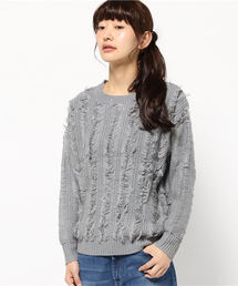 SEVENDAYS=SUNDAY | ５Ｇフリンジプルオーバー(ニット/セーター)