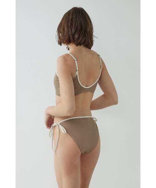 ALEXIA STAM（アリシアスタン）の「Mary Jane /エトレコラボ上下セットビキニ（水着・レディース・ライトブラウン・M/S/L）」の7枚目の写真