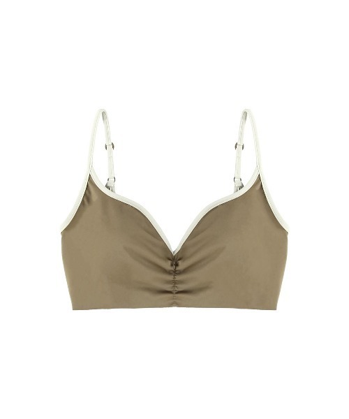 ALEXIA STAM（アリシアスタン）の「Mary Jane /エトレコラボ上下セットビキニ（水着・レディース・ライトブラウン・M/S/L）」の11枚目の写真