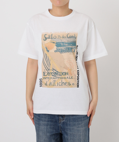 Spick & Span(スピックアンドスパン)の「ART GRAPHIC Tシャツ(Tシャツ/カットソー・レディース・C/D/E/F/A/B・FREE)」の19枚目の写真
