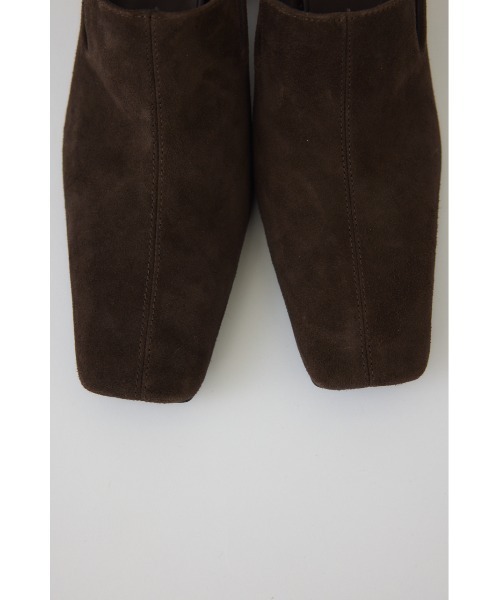 RIM.ARK(リムアーク)の「Suede square toe heel スエードスクエアトゥヒール(パンプス・レディース・ブラック/ブラウン・36/37/38/39)」の13枚目の写真