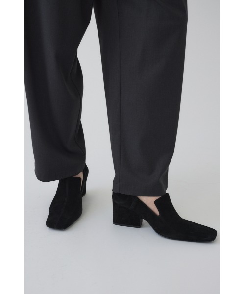 RIM.ARK(リムアーク)の「Suede square toe heel スエードスクエアトゥヒール(パンプス・レディース・ブラック/ブラウン・36/37/38/39)」の22枚目の写真