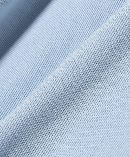 BEAMS BOY（ビームスボーイ）の「【2/5再値下げ】リブタートル ロングスリーブ カットソー（Tシャツ/カットソー・レディース・ブルー系その他/ピンク/ホワイト系その他7/チャコールグレー・ONE SIZE）」の8枚目の写真