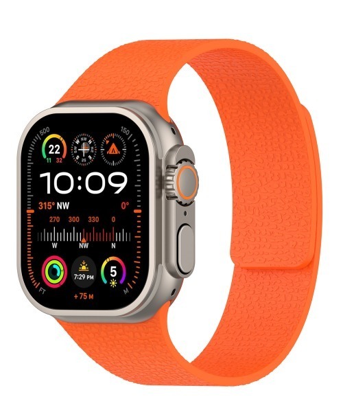 Fun & Daily(ファンアンドデイリー)の「Silicon Color Sports Band(デジタル腕時計・メンズ・オレンジ/グリーン系その他/ベージュ/ブラック・B/A)」の4枚目の写真