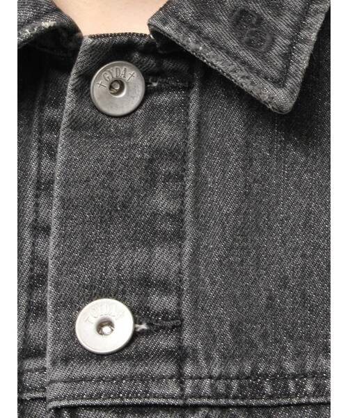 GYDA（ジェイダ）の「ZIP POCKETダメージショートデニムGジャン（デニムジャケット・レディース・ピンク/ブラック/ライトブルー・FREE）」の19枚目の写真