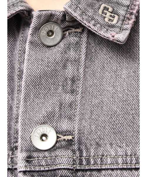 GYDA（ジェイダ）の「ZIP POCKETダメージショートデニムGジャン（デニムジャケット・レディース・ピンク/ブラック/ライトブルー・FREE）」の20枚目の写真