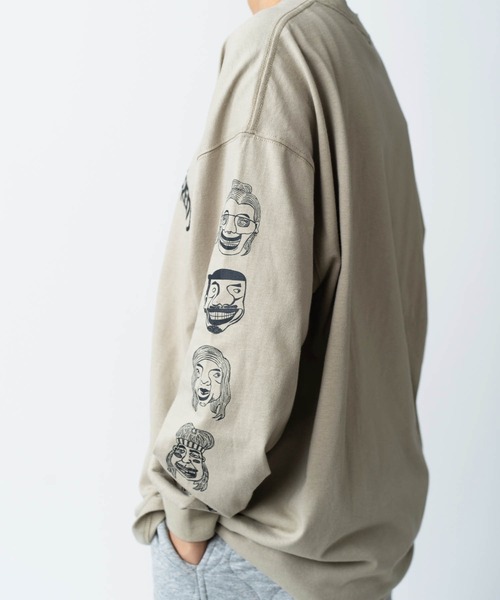 PHENOMENON ロンT RATS - TWO WHEEL L/S TEE - WHITE / ロングスリーブ Tシャツ