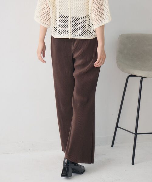 RETRO GIRL(レトロガール)の「フレアラフPT(その他パンツ・レディース・ホワイト系その他/ブラウン/ブラック/ブルー・FREE)」の10枚目の写真