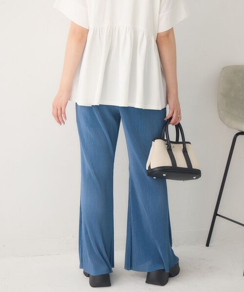 RETRO GIRL(レトロガール)の「フレアラフPT(その他パンツ・レディース・ホワイト系その他/ブラウン/ブラック/ブルー・FREE)」の18枚目の写真