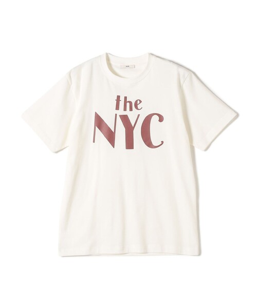SHIPS(シップス)の「【WEB限定】コットン 天竺 ロゴ プリント TEE(Tシャツ/カットソー・レディース・ブラック/ホワイト/ライトホワイト/ダークグレー・ONE SIZE)」の20枚目の写真