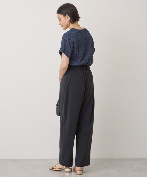 AMERICAN HOLIC(アメリカンホリック)の「ポコポコ半袖プルオーバー(Tシャツ/カットソー・レディース・アイボリー/ブラック/グレー/ラベンダー/ネイビー・L/M)」の10枚目の写真