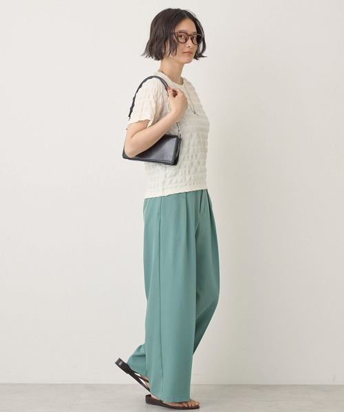 AMERICAN HOLIC(アメリカンホリック)の「ポコポコ半袖プルオーバー(Tシャツ/カットソー・レディース・アイボリー/ブラック/グレー/ラベンダー/ネイビー・L/M)」の15枚目の写真