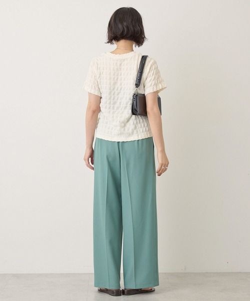 AMERICAN HOLIC(アメリカンホリック)の「ポコポコ半袖プルオーバー(Tシャツ/カットソー・レディース・アイボリー/ブラック/グレー/ラベンダー/ネイビー・L/M)」の16枚目の写真