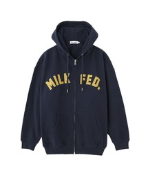 ARCH LOGO ZIP UP HOODIE