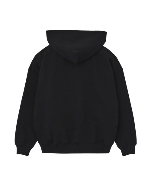 MILKFED.（ミルクフェド）の「ARCH LOGO ZIP UP HOODIE（パーカー・レディース・ブラック/ネイビー/オフホワイト・M/L）」の5枚目の写真
